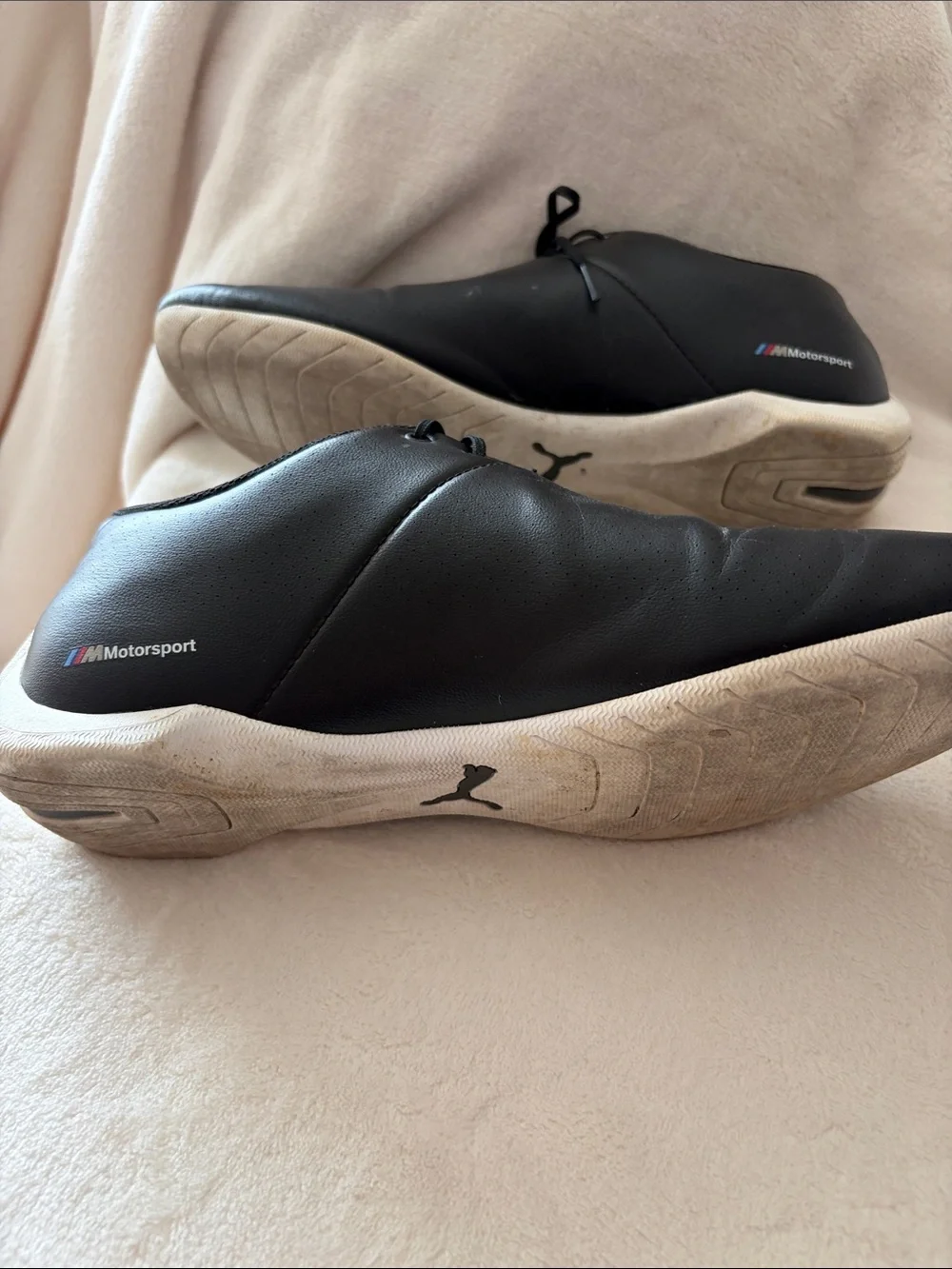 Puma BMW Motorsport Black Low-Profile Sneakers
